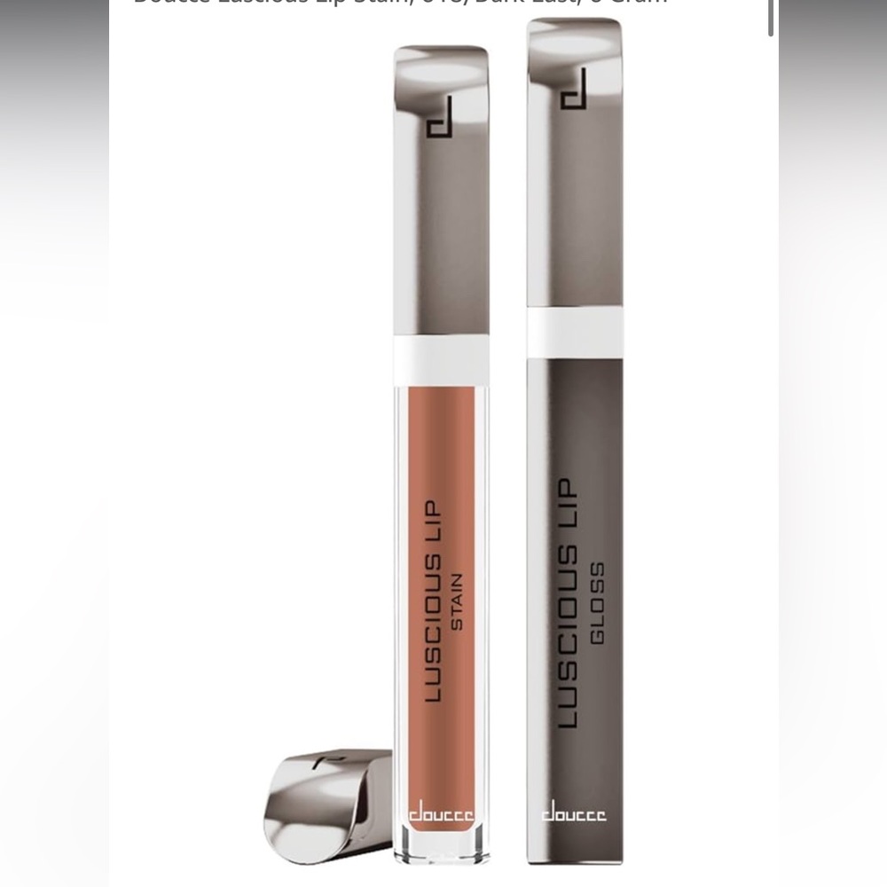 Doucce luscious lip stain in dark lust and clear